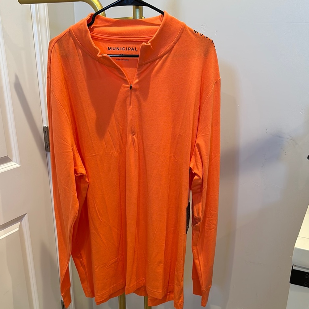 Men's Municipal Orange Long Sleeve Tee